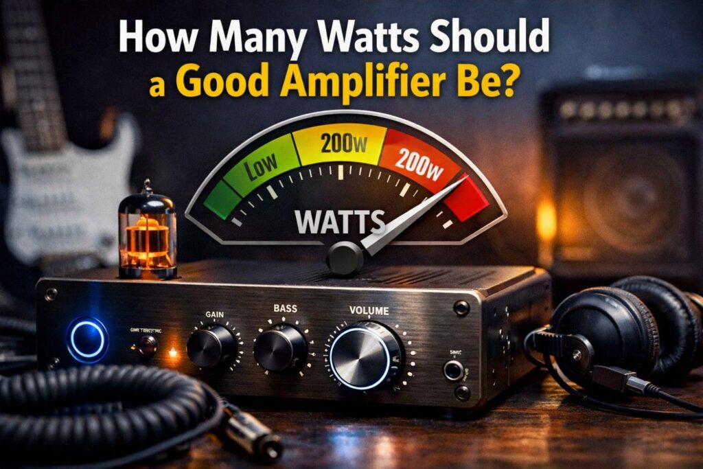 How Many Watts Should a Good Amplifier Be?