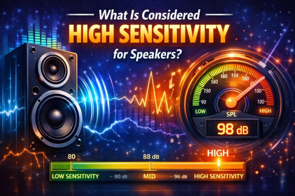 What Is Considered High Sensitivity for Speakers?