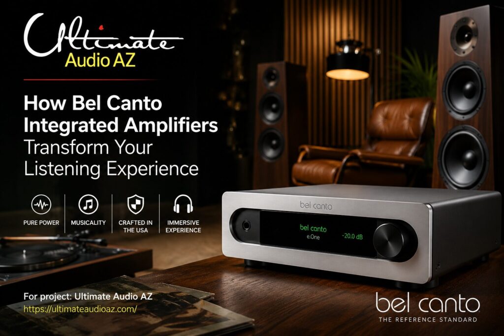 How Bel Canto Integrated Amplifiers Transform Your Listening Experience